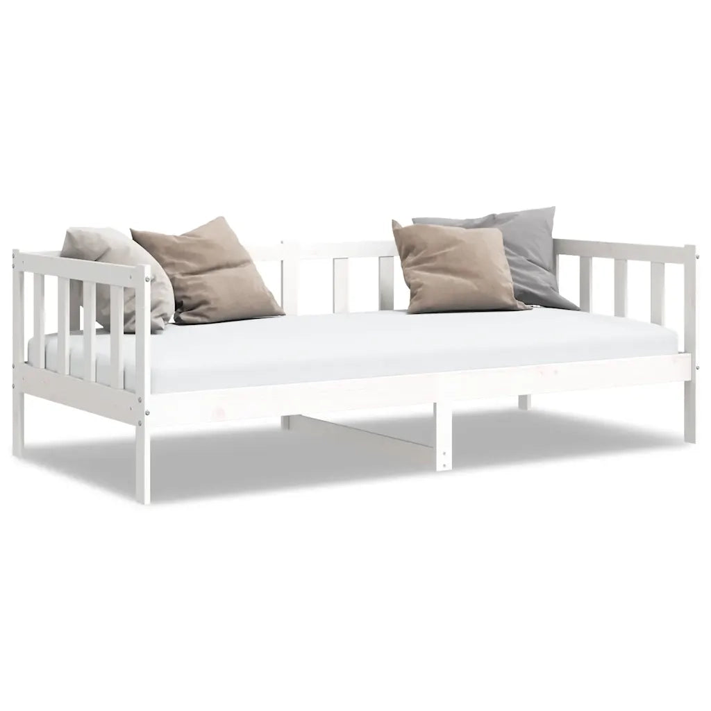 Dormeuse Bianca in Legno Massello di Pino 90x200 cm cod mxl 53113