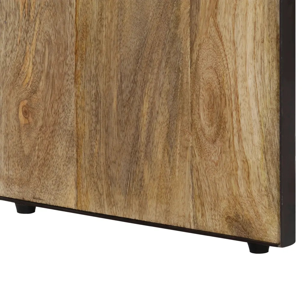 Credenza 120x30x75 cm in Legno Massello di Mango 247805