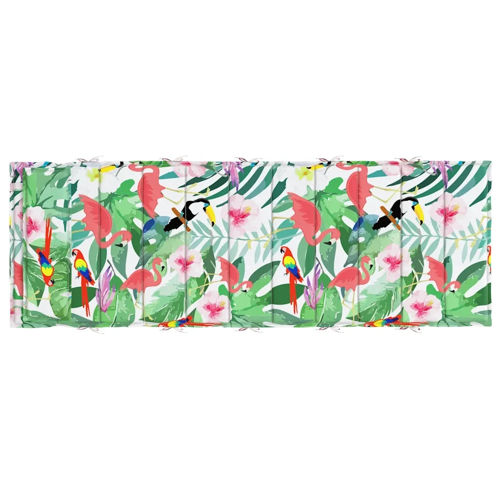 Cuscino per Lettino Multicolore 180x60x4 cm in Tessuto Oxford 361869