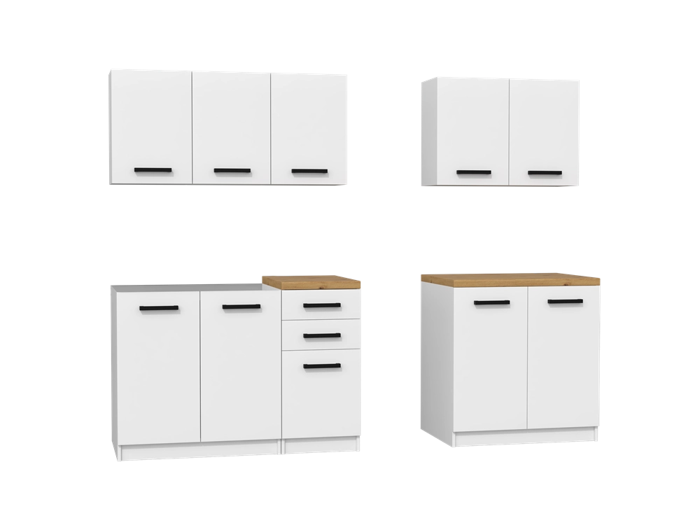 Meble kuchenne KATIA SET200 artisan bianco