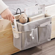 Organizzatore di cassetti per letto, organizzatore di cassetti per notte, contenitore di archiviazione per scrivania, per uso domestico, ufficio, scuola, dormitorio, può contenere iPad, riviste, telecomando, libri, smartphone.