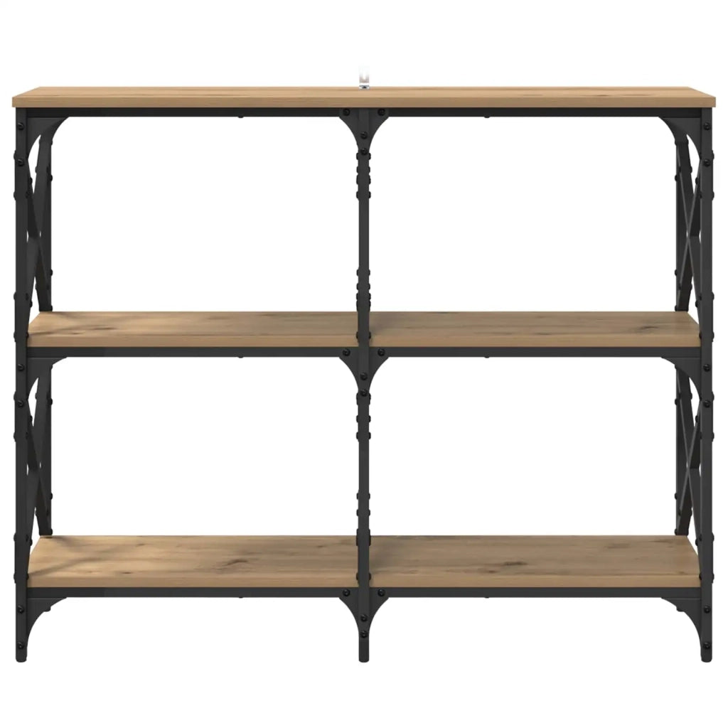 Tavolo consolle Rovere artigianale 100 x 28 x 80,5 cm