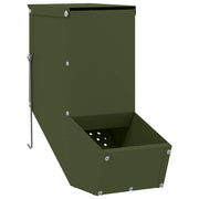 Mangiatore per conigli Verde oliva 12,5 x 26 x 28,5 cm CFW7439467