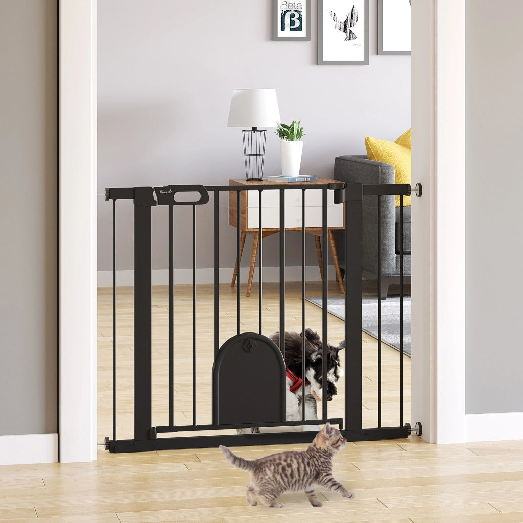 Barriera di Sicurezza per Cani ¨C zephmum ¨C Nero 75-103 cm