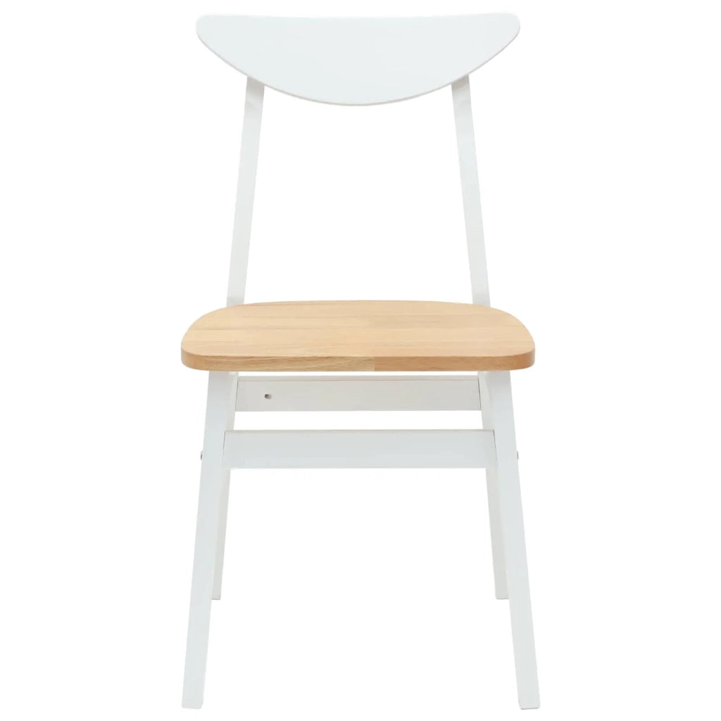 Sedie da pranzo 2 pcs Bianco 42 x 47.5 x 81 cm 42020434