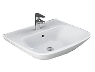 LAVABO IN CERAMICA DA 52 CM RAK ORIGIN 52x43