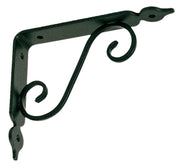 REGGIMENSOLA FERRO BATTUTO NERO SAT 230X175 MM- 10,0 pz