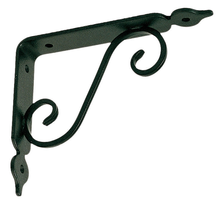 REGGIMENSOLA FERRO BATTUTO NERO SAT 230X175 MM- 10,0 pz
