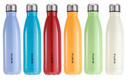 1 Pezzo Borraccia Termica in Acciaio Colorata 500 ml 4 Colori