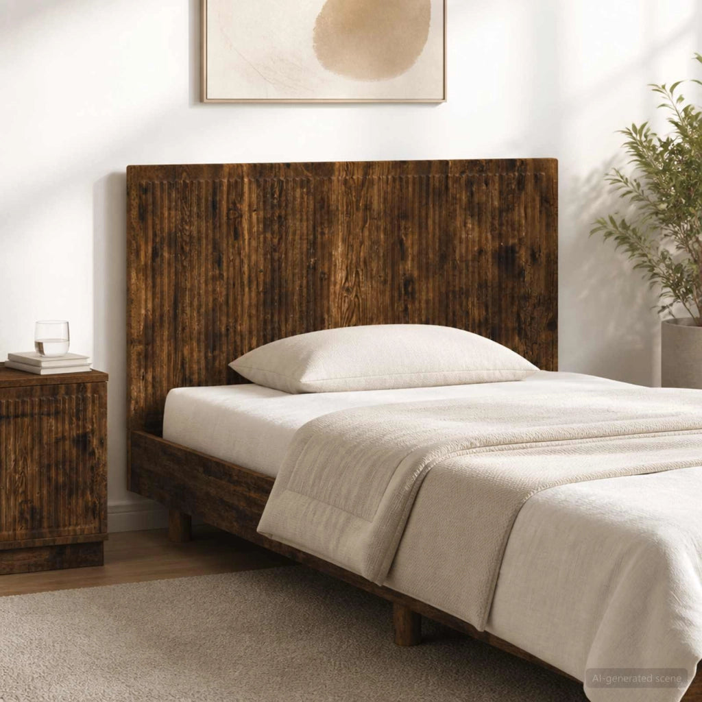 Testiera da Muro EDE Rovere Fumo Legno ingegnerizzato 896100