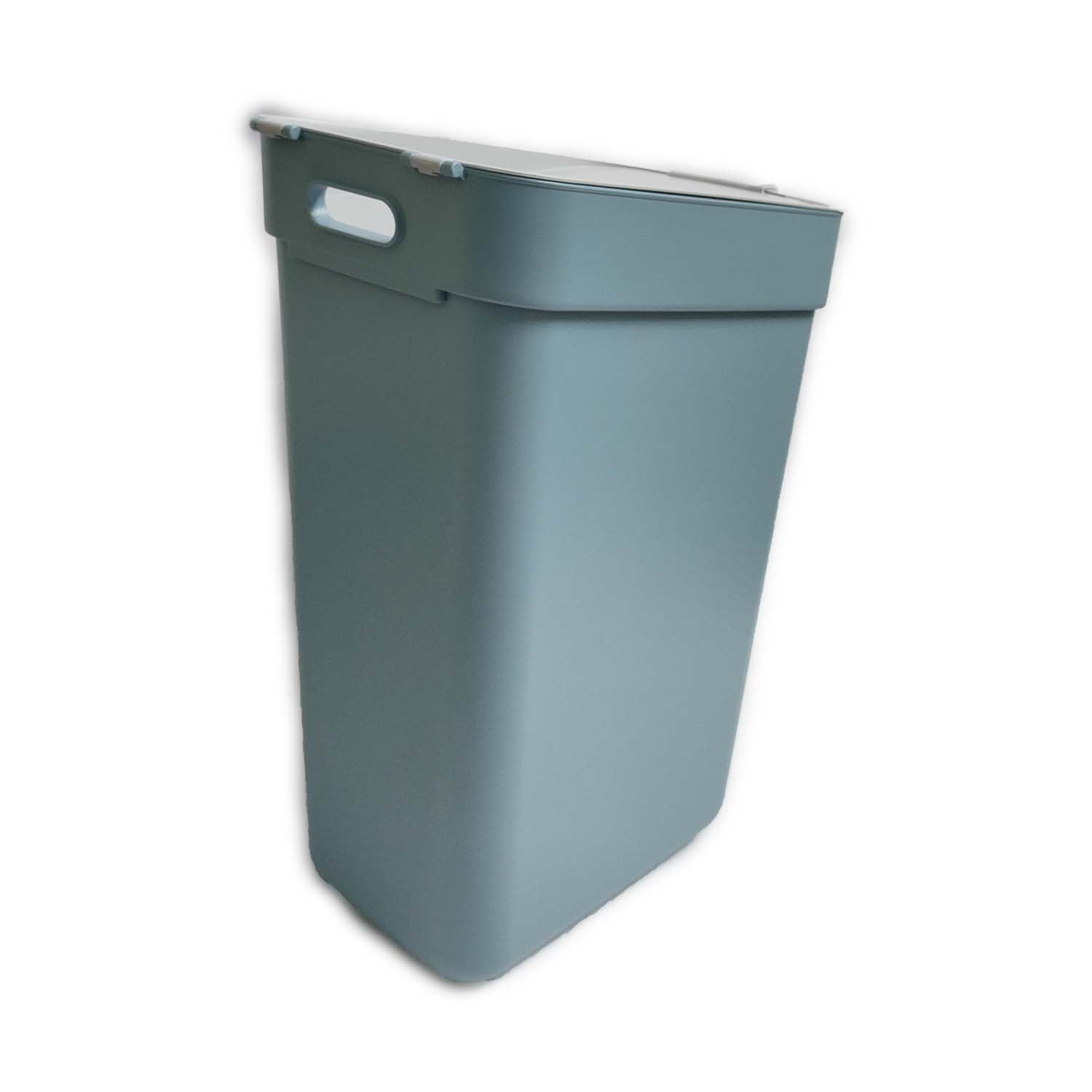 PATTUMIERA CURVER READY GRIGIO / AZZURRO LT. 30 CON FERMA BUSTA