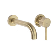 Rubinetto Da Incasso Rea Lungo Gold Mat + Box