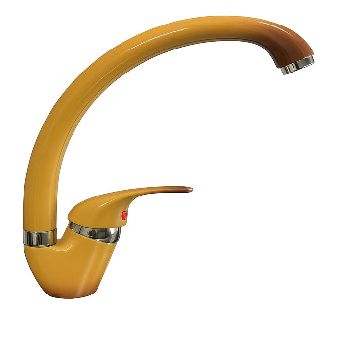 Miscelatore cucina colore terra di francia