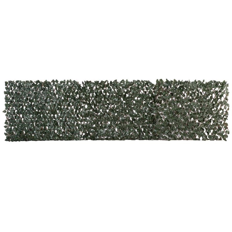 SIEPE FINTA 8 PEZZI PARETE VERDE ESTENSIBILE PER ESTERNI 200X100CM