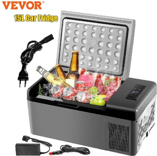 Coolbox portatile 15L - mini frigorifero portatile - vetrifero auto portatile 12/24V