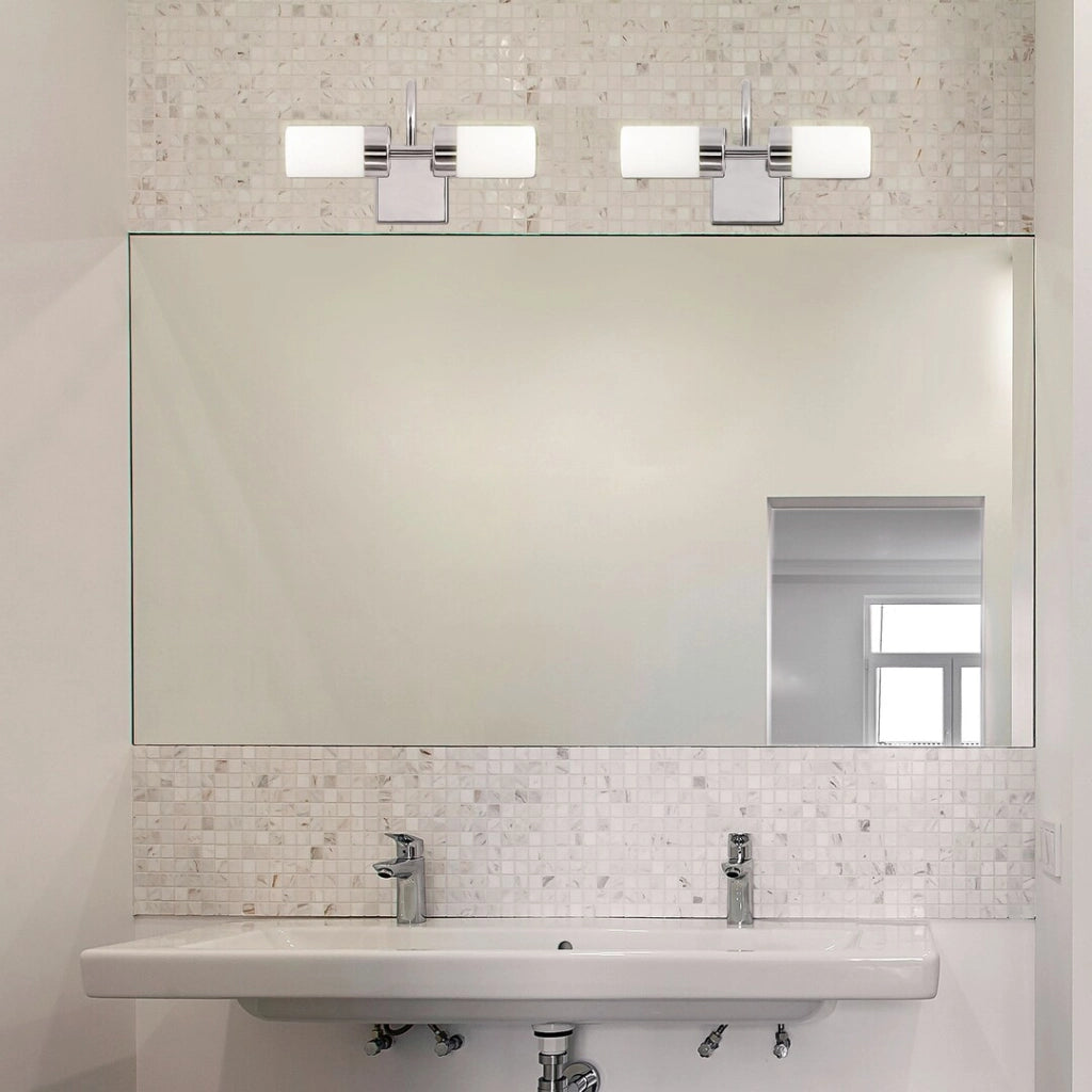 Applique bagno specchio LED 2x4W cromo Betty Rabalux
