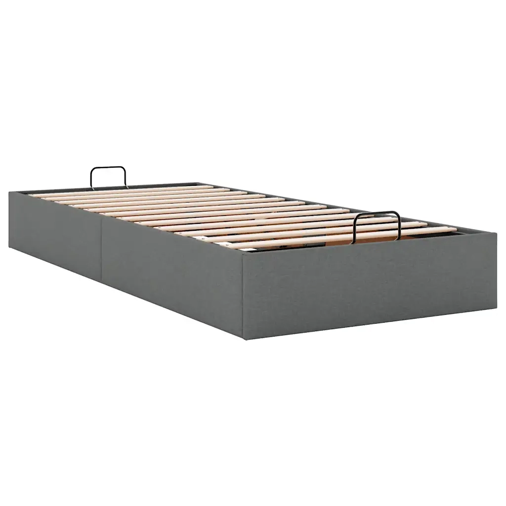 Struttura Letto Pouf senza Materasso 90x200 cm in Tessuto 3310848