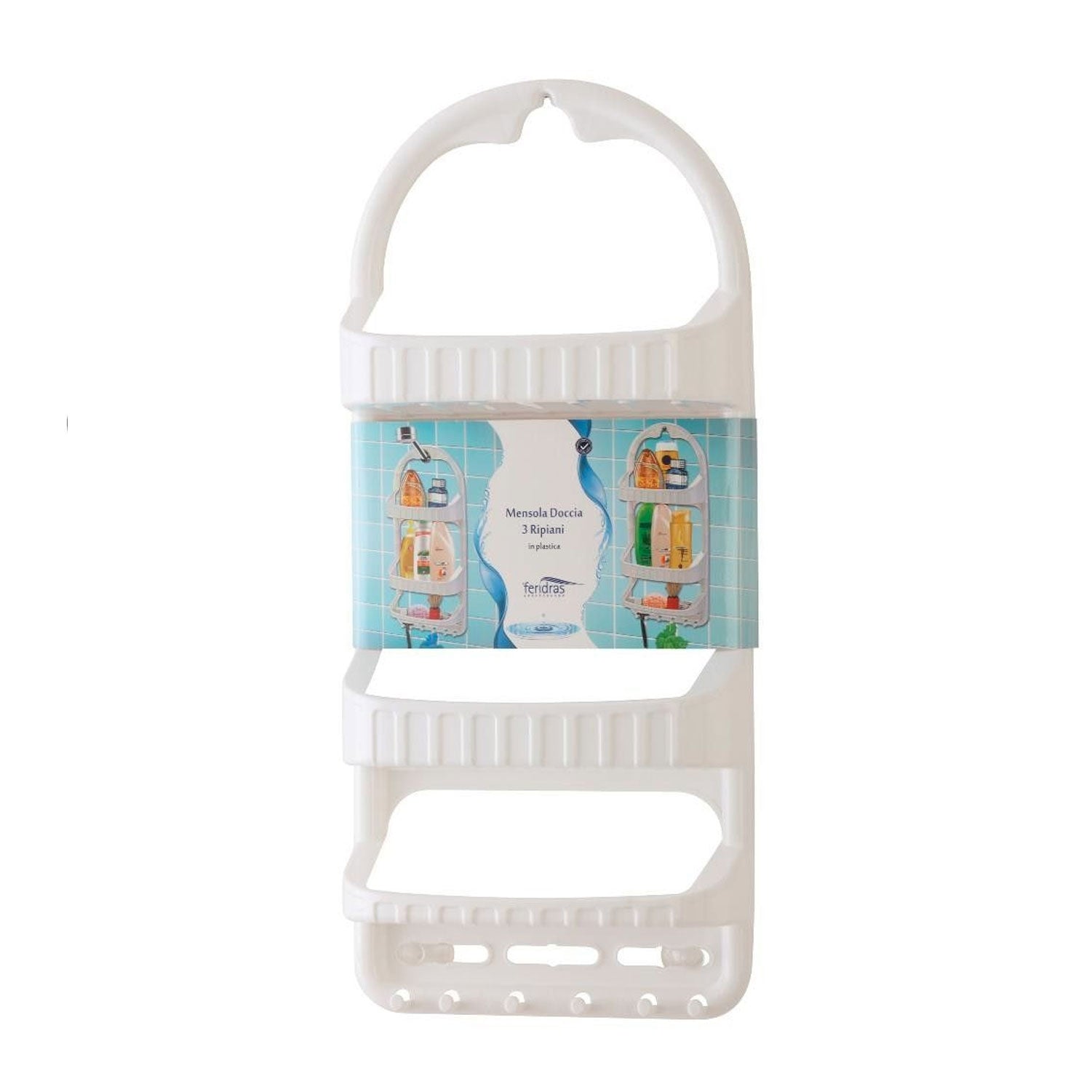 Mensola 3 Ripiani In Plastica