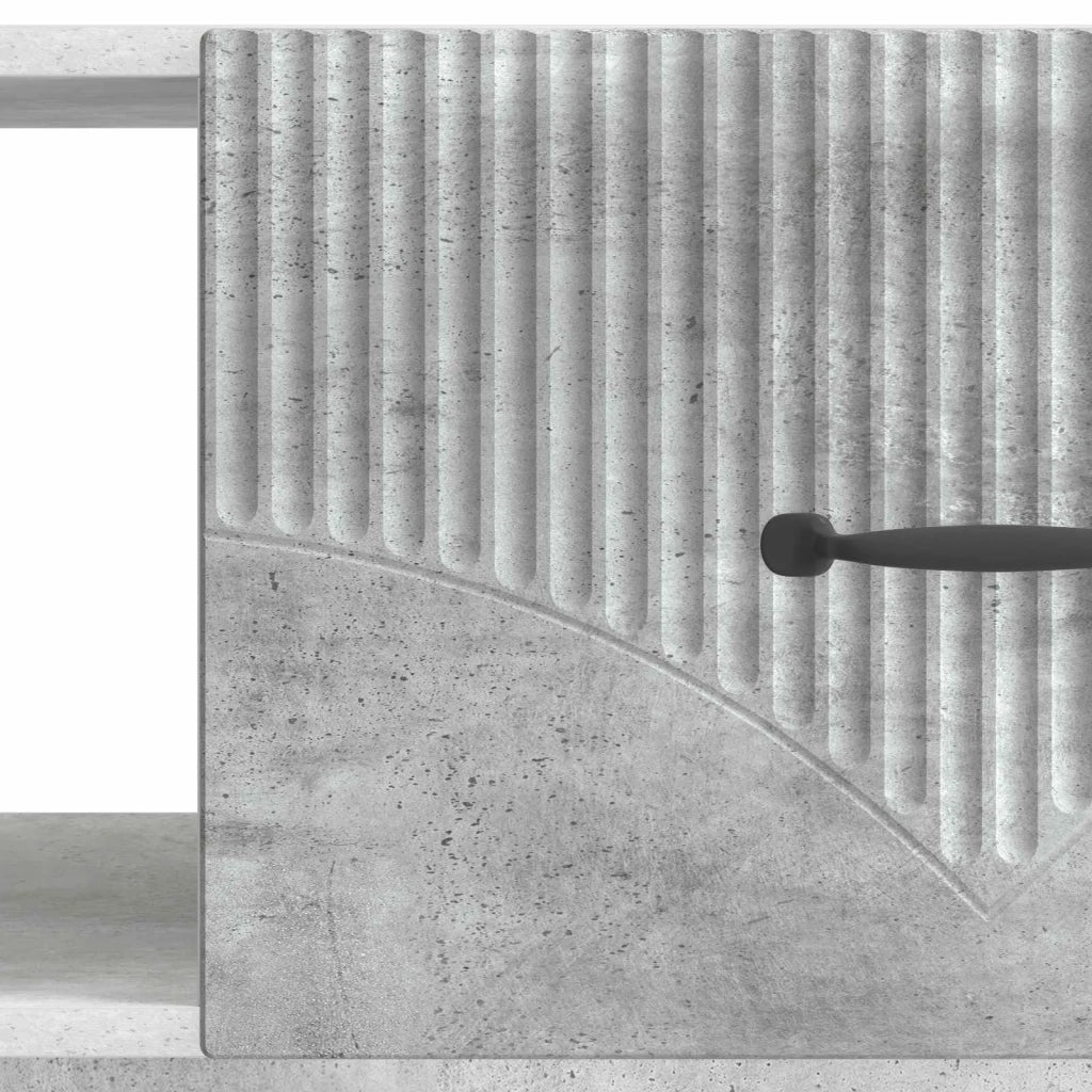 Tavolino da salotto Grigio Cemento 90 x 50 x 37 cm 895418