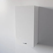 Pensile Cucina  in Legno Nobilitato Bianco Mobile Alto con 1 Anta, Pensile Componibile Moderno Made in Italy (H90XL45XP33cm)