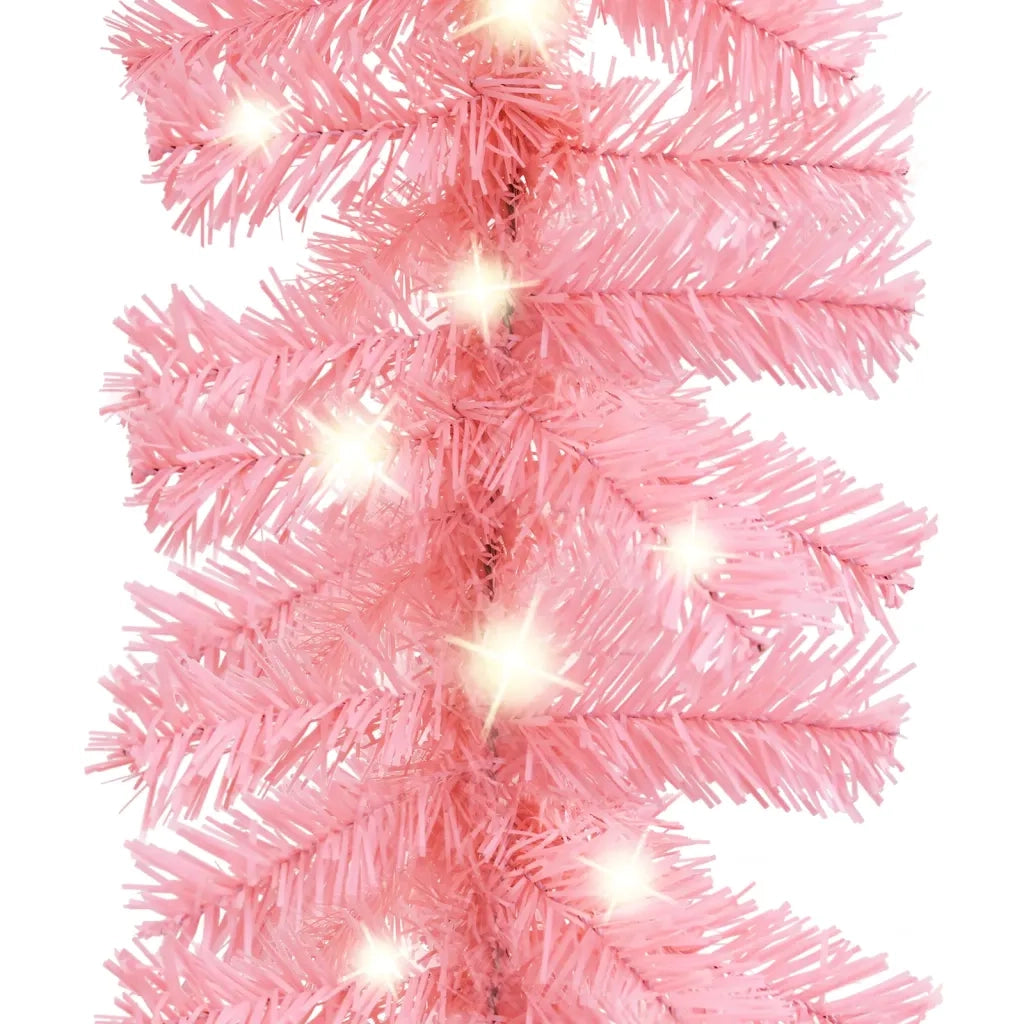 Ghirlanda Natalizia con Luci a LED 5 m Rosa CFW3336928