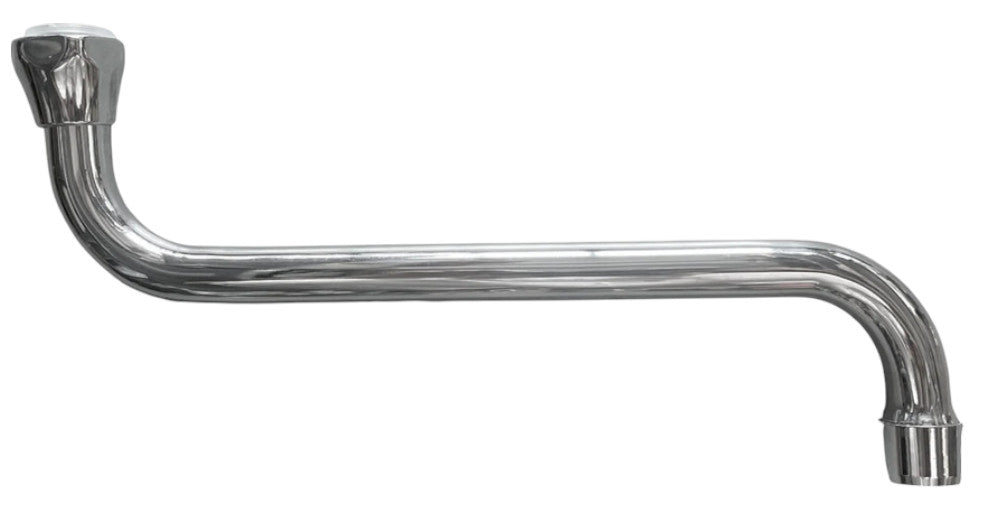 Becco canna universale per rubinetto lavello, lunga 30 cm