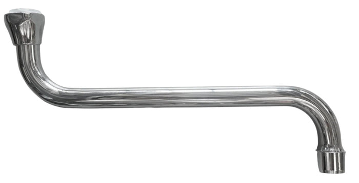 Becco canna universale per rubinetto lavello, lunga 30 cm