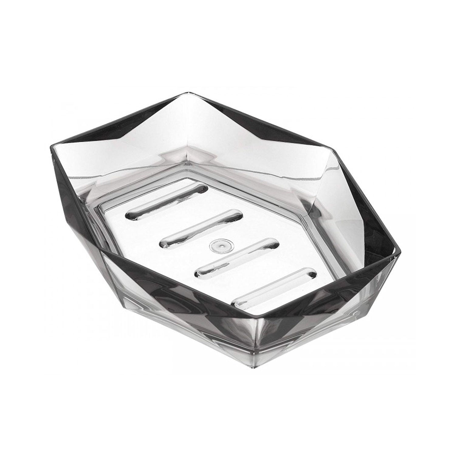 Portasapone Diamante grigio