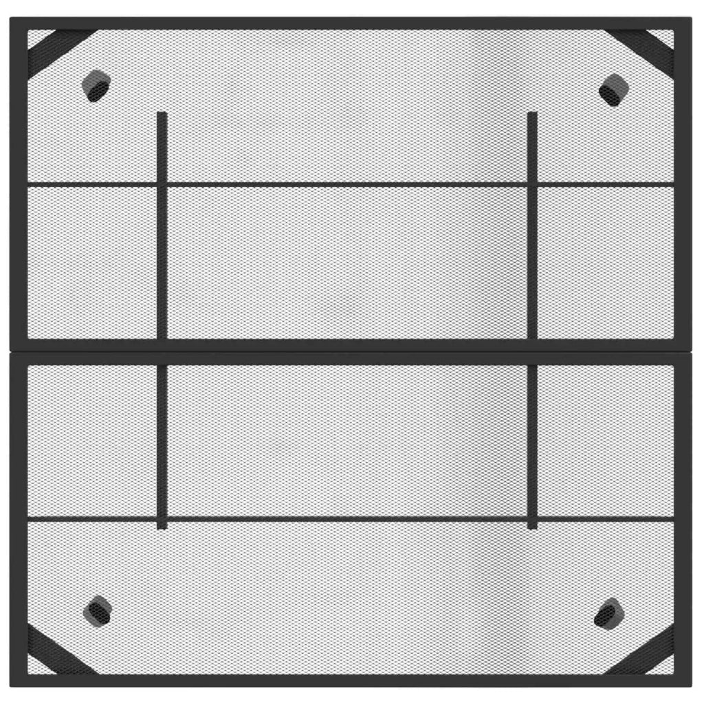 Set di Mobili da Esterno 5 pcs Antracite Ferro e Acciaio 3422895