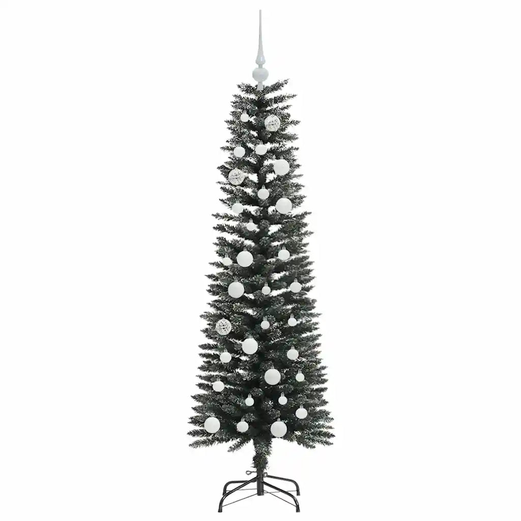 Albero di Natale artificiale con 150 LED Verde 150 cm 3395931
