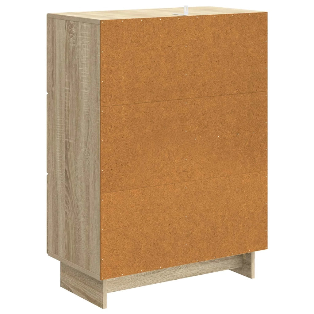Credenza Rovere Sonoma 66 x 34,5 x 90 cm Legno ingegnerizzato