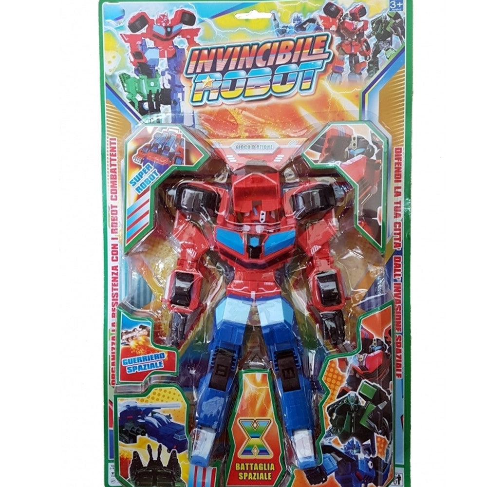 Trade Shop - Invincibile Robot Combat Trasformer Guerriero Battaglia Spazio Gioco Per Bambini -