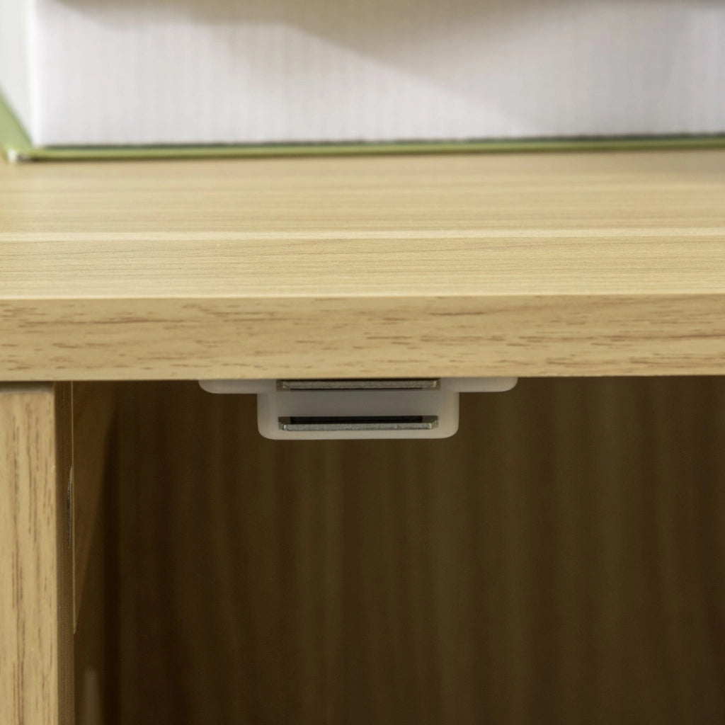 Porta per gatti con sfera sospesa ¨C zephmum ¨C stile industriale, colore legno chiaro