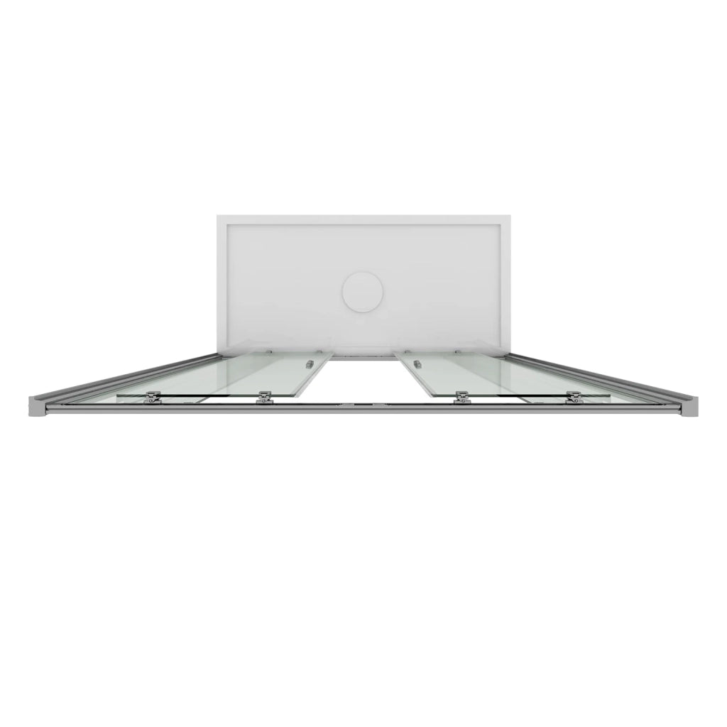 Porta Doccia 150CM H185 stampato C  mod. Replay 2 Ante