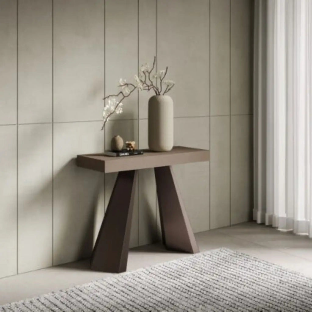 Consolle allungabile 90x40/300 cm Diamante tortora telaio orso