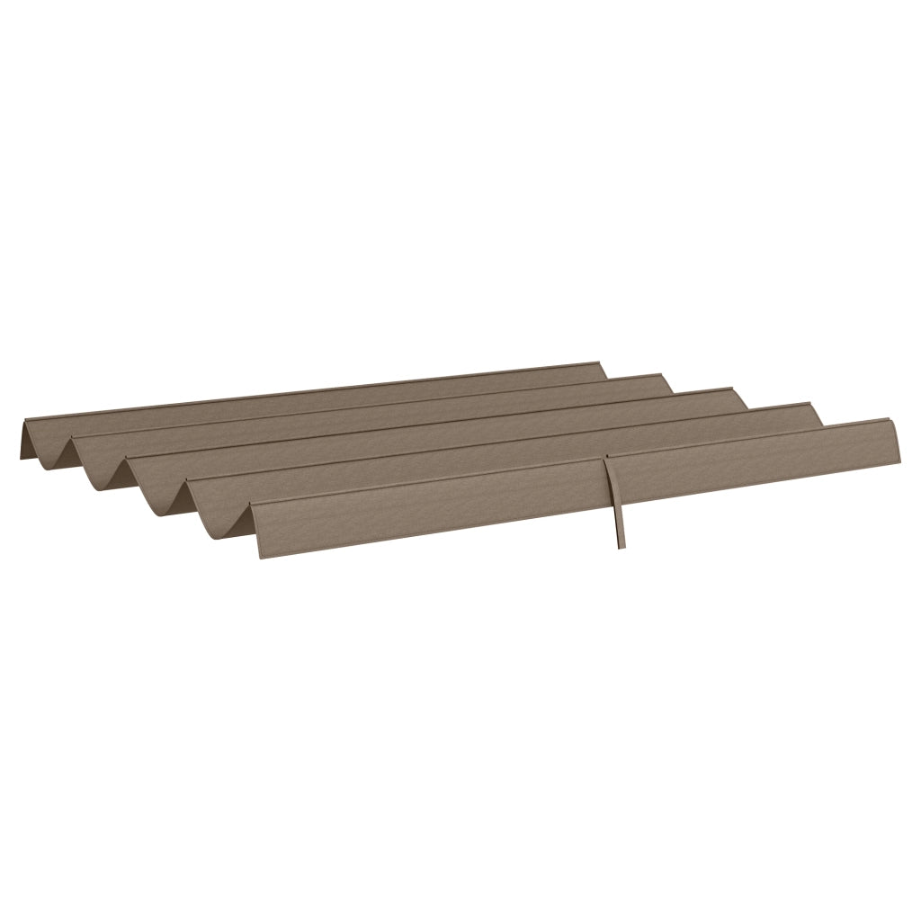 Copertura per Gazebo da Giardino ¨C zephmum ¨C Marrone 285x200 cm