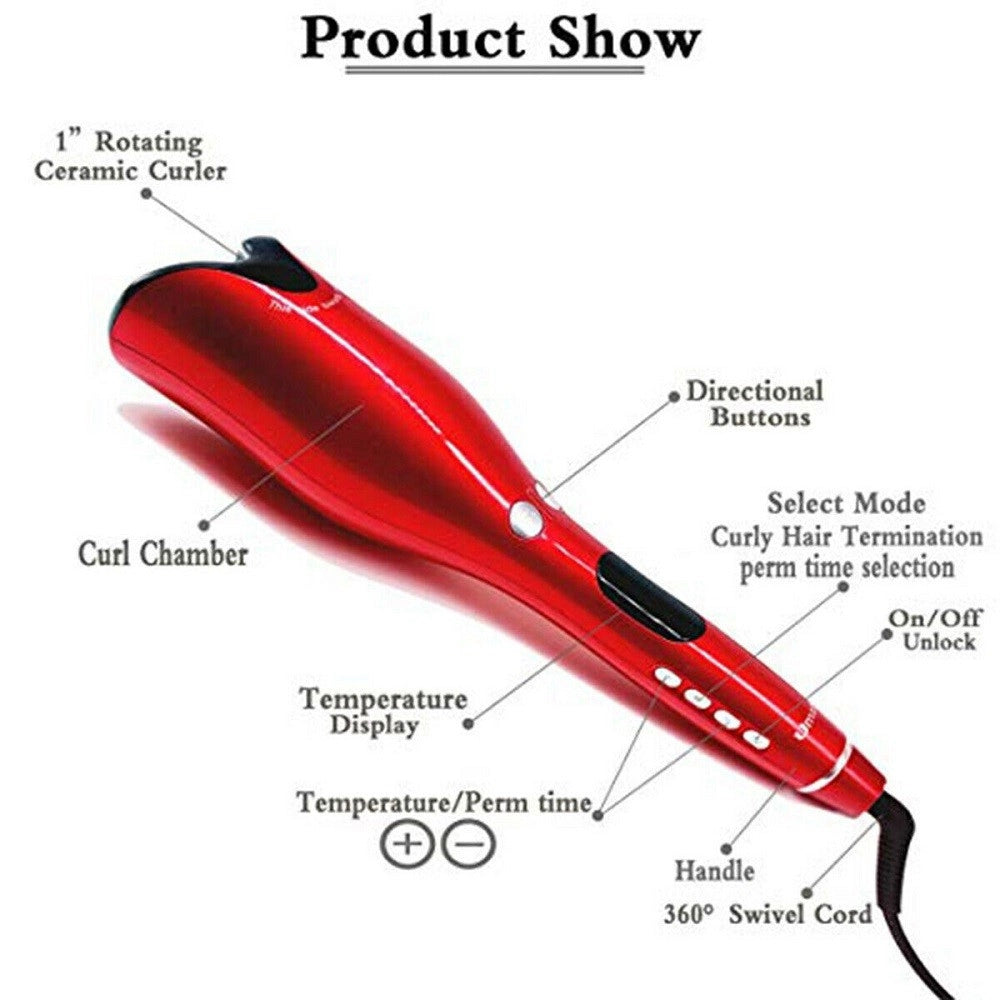 Trade Shop - Arricciacapelli Ceramica Ultimate Air Curl Capelli Aria Professionale Ricci -