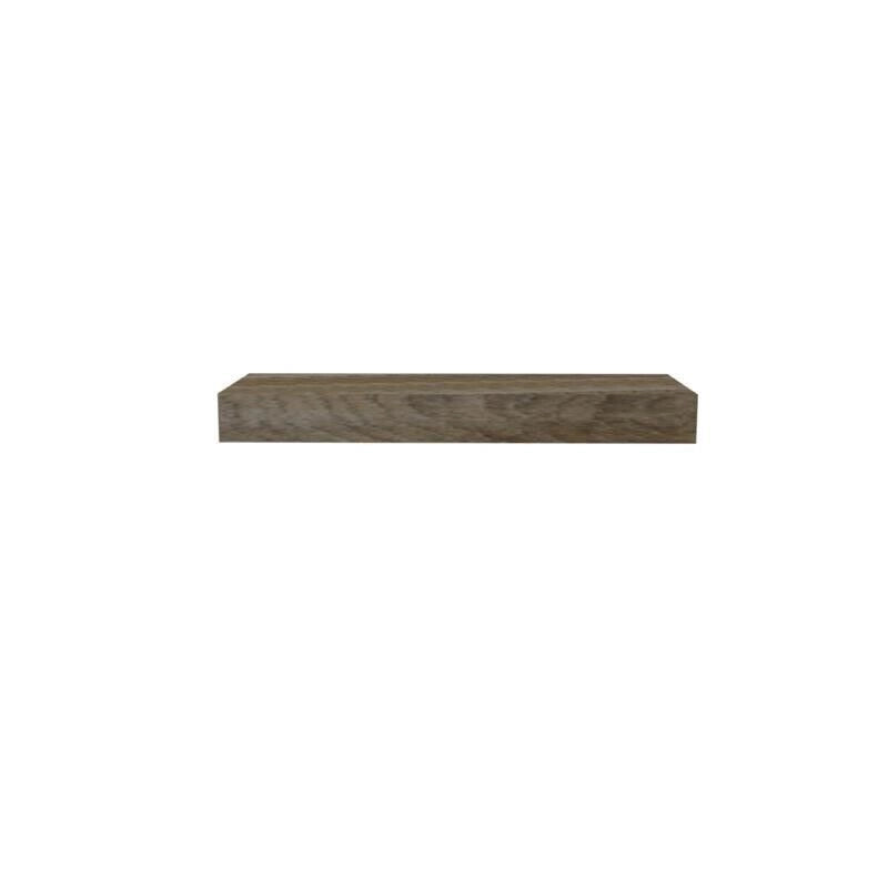 MAURY'S MENSOLA RETTANGOLARE 40 X 25 X H3,8 CM COLORE MARRONE