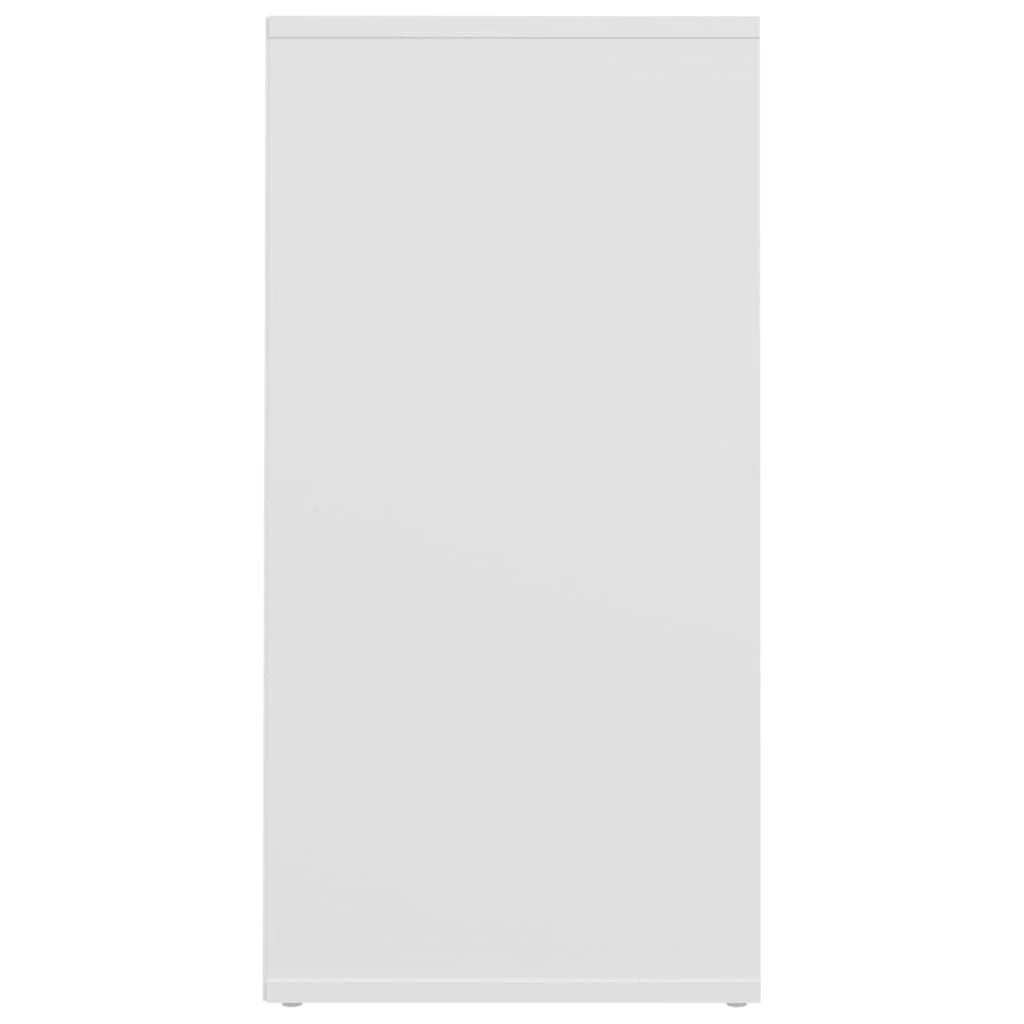 Scarpiera mobile contenitore per scarpe mobile per ingresso/corridoio/soggiorno 31,5 x 35 x 70 cm legno ingegnerizzato bianco 02_0021450