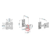 Staffa muro flatstyle fr 100 - 580457