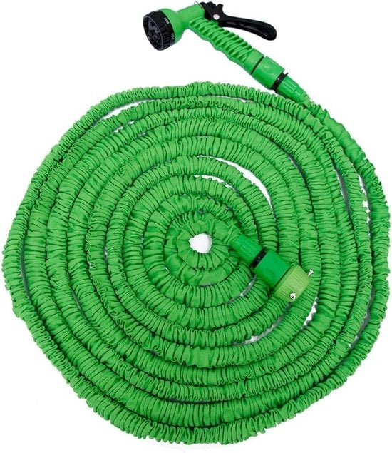 Serpentino per giardino - tubo serpente per giardino, flessibile e riciclabile, espandibile da 7,5 m a 22,5 m
