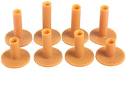 Tecce per Golf in Gomma da 8 Unità - Mat per Esercizi - Area di Pratica - Supporti - Strumento di Allenamento - Adatto per Tecce in Legno/Plastica