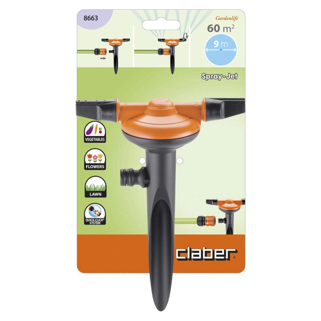 Irrigatore Statico Spray Jet Art. 8663 Claber