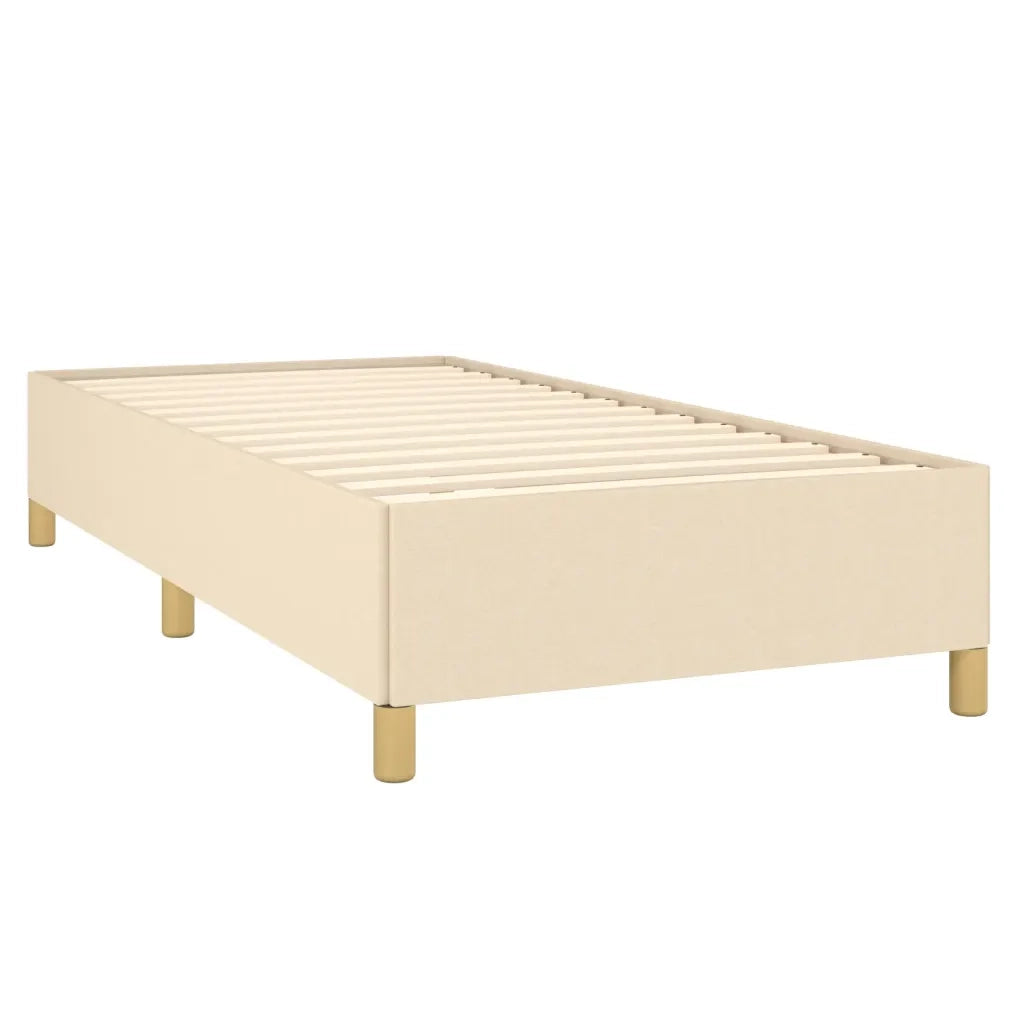 Giroletto senza Materasso Crema 90x190 cm in Tessuto 347130