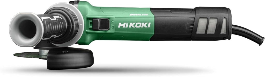 Smerigliatrice angolare - 1320W, 125mm, Brushless, velocità variabile, arresto anti-contraccolpo, avvio morbido, elettronica costante, protezione senza attrezzi, impugnatura sottile