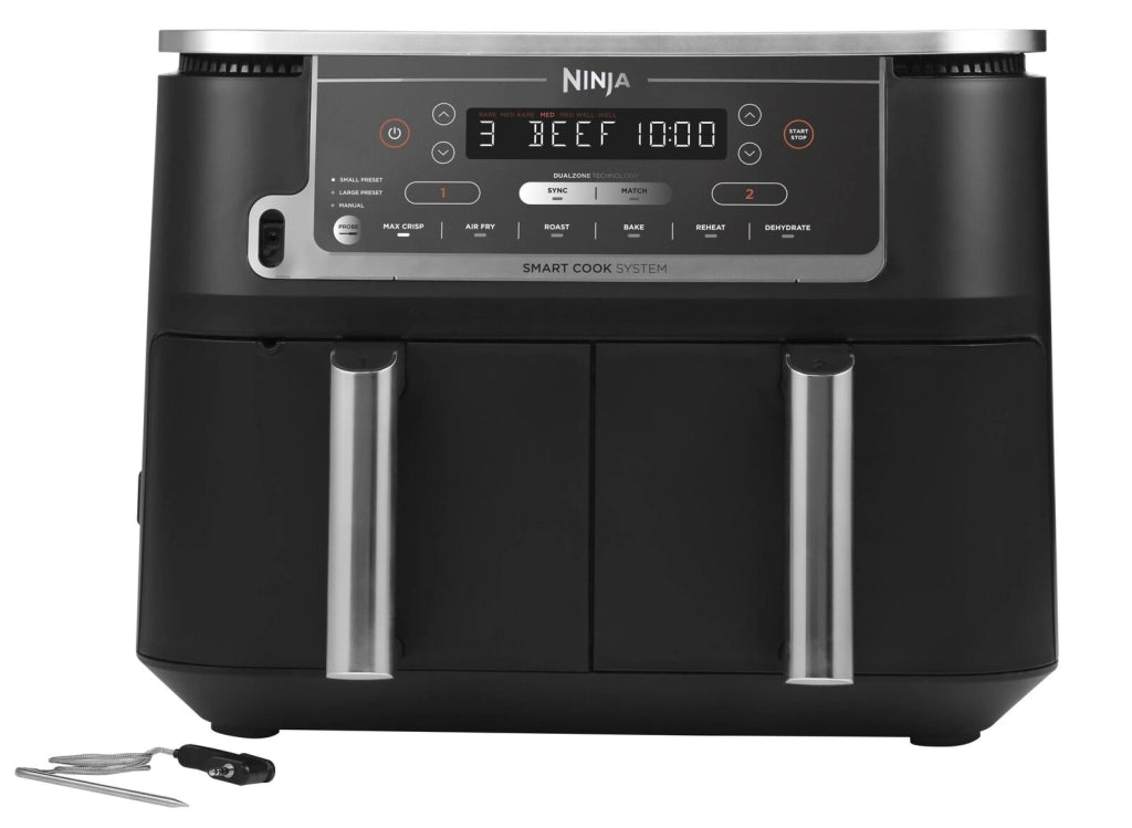 Ninja Friggitrice ad aria Dual Zone MAX PRO da 9,5 L AF451EU