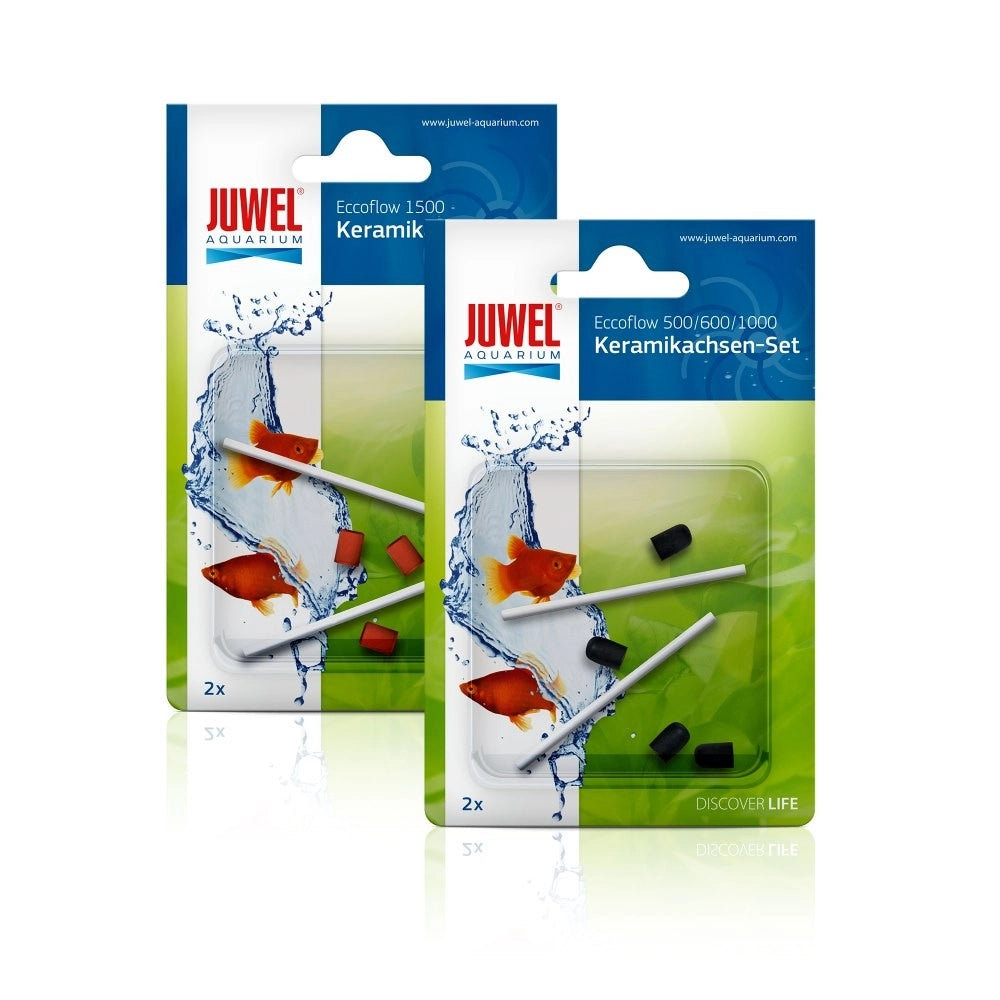 Juwel Ricambio Set Alberini per pompe Eccoflow 500/600/1000 - pezzi per confezione 2 alberini e 4 gommini