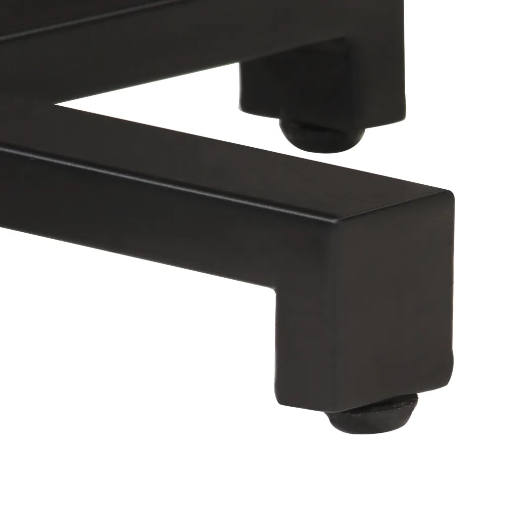 Tavolino da Bistrot Quadrato 60x60x75 cm in Massello di Acacia 320276