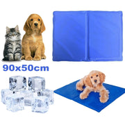 Trade Shop - Tappeto Tappetino Refrigerante 90x50cm Raffreddante Cuscino Per Cane Animali -