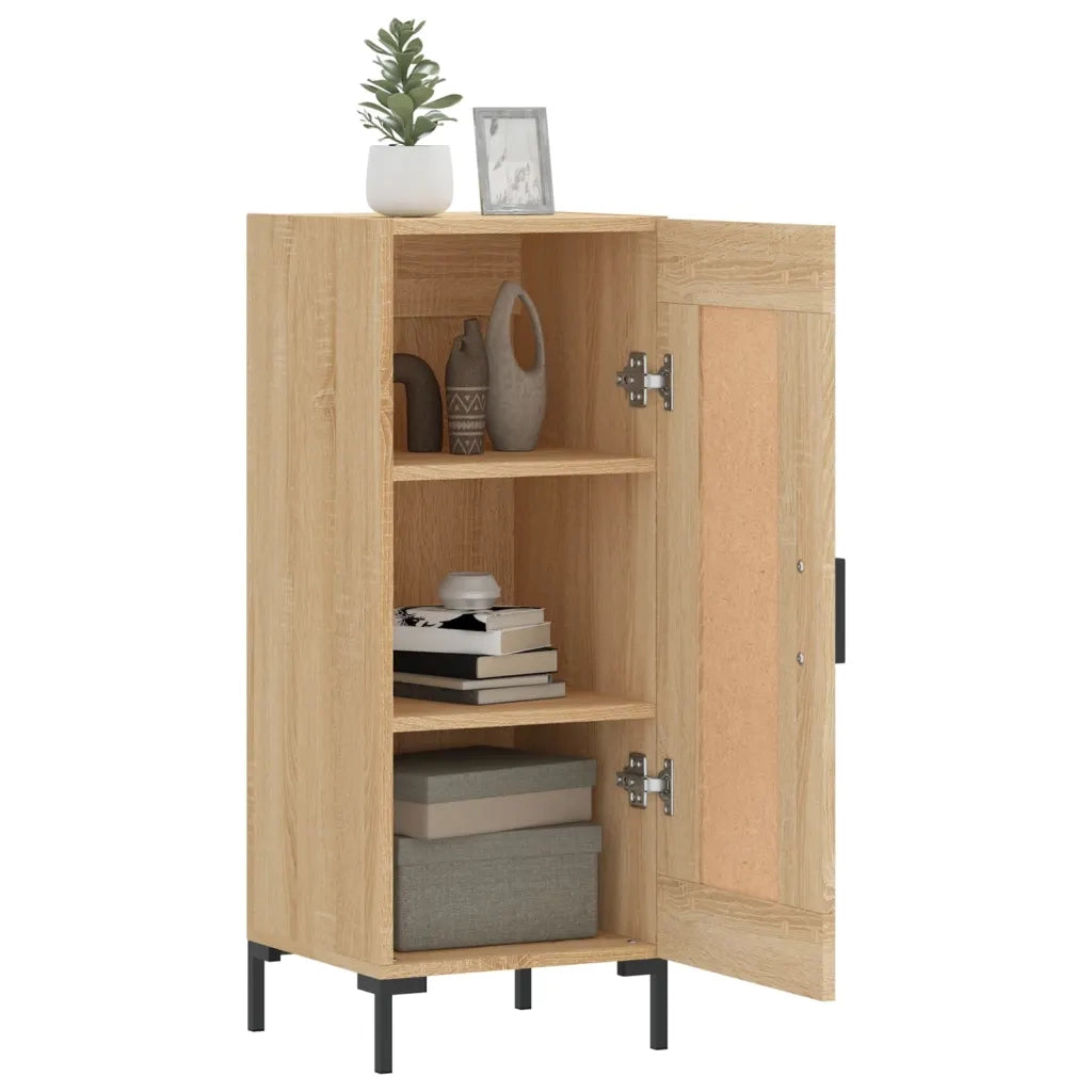 Credenza Rovere Sonoma 34,5x34x90 cm in Legno Multistrato 830447